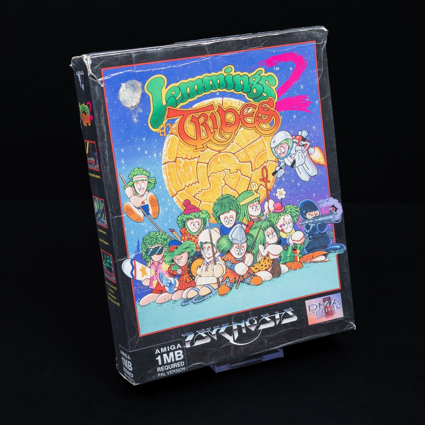 Lemmings 2: The Tribes - Amiga Spiel - Big Box CiB - Zustand Okay