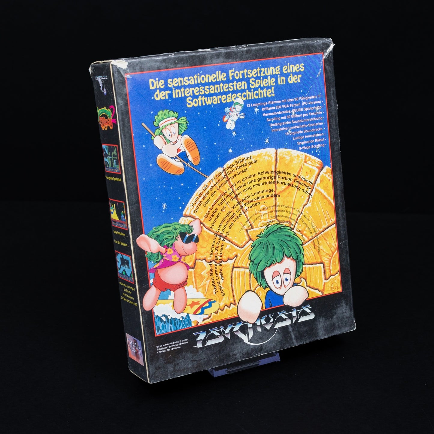 Lemmings 2: The Tribes - Amiga Spiel - Big Box CiB - Zustand Okay
