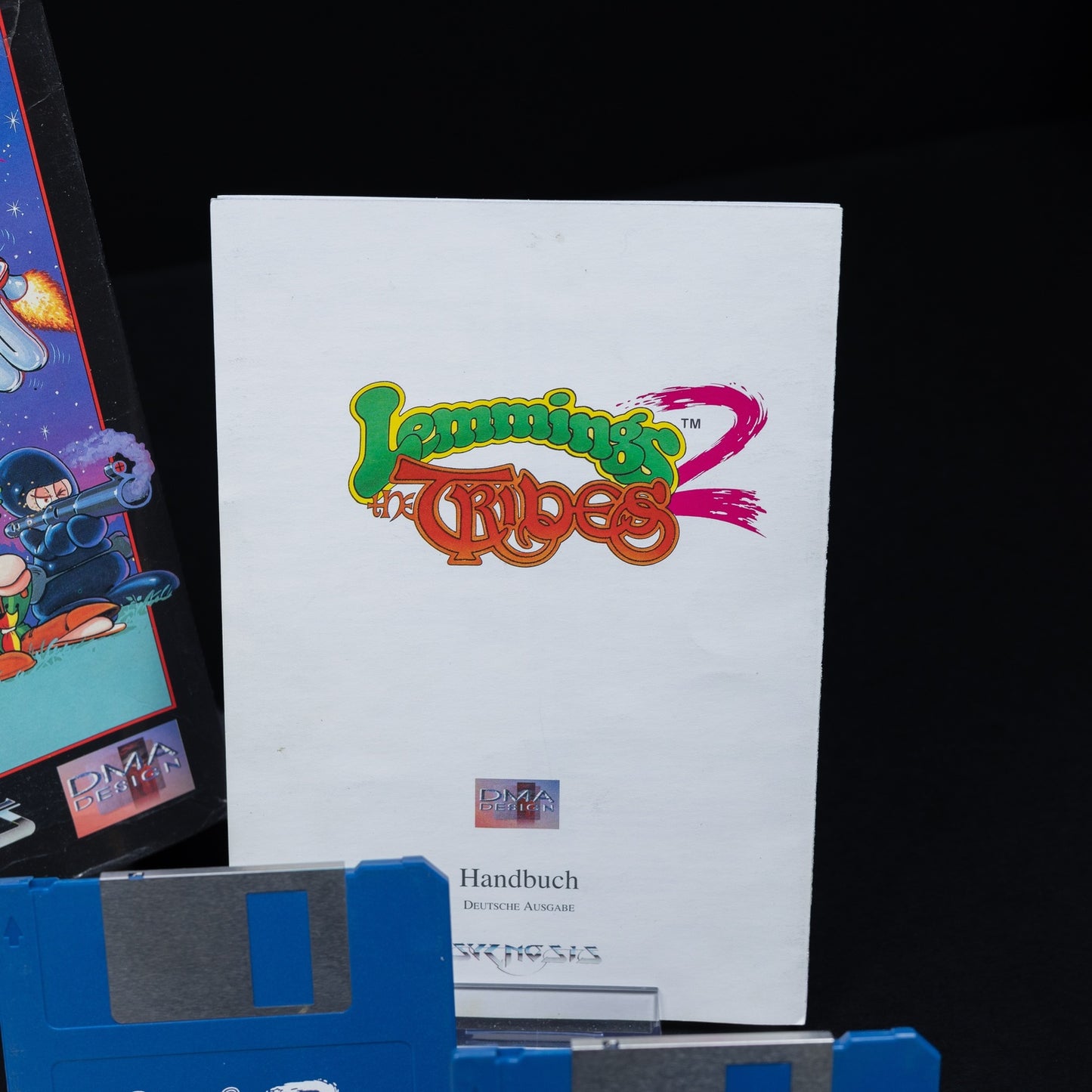 Lemmings 2: The Tribes - Amiga Spiel - Big Box CiB - Zustand Okay
