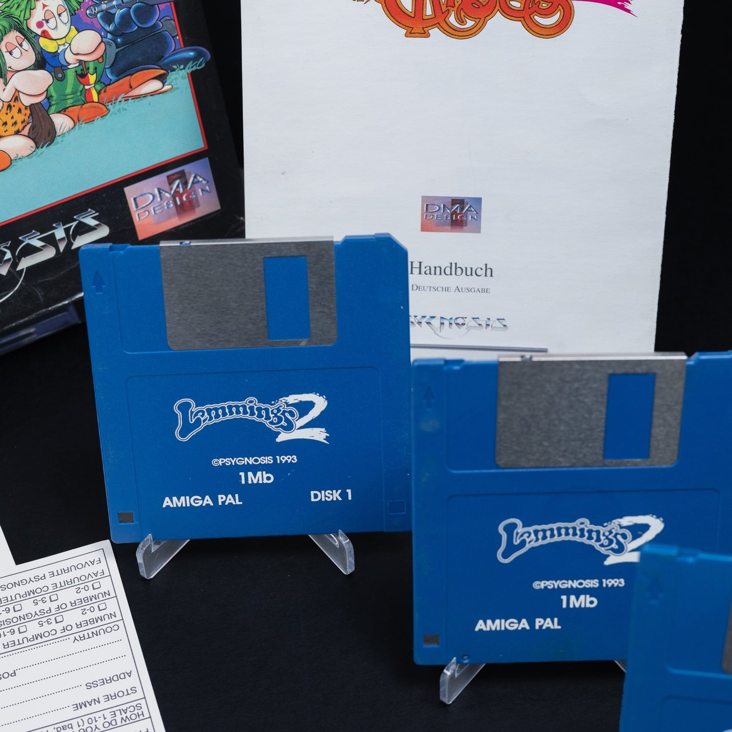 Lemmings 2: The Tribes - Amiga Spiel - Big Box CiB - Zustand Okay