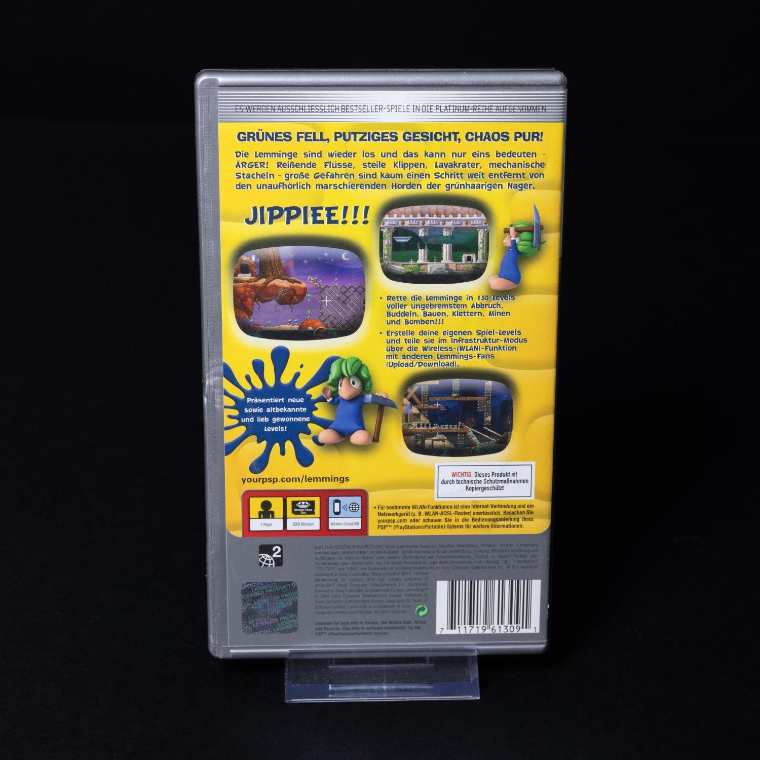 lemmings-playstation-portable-psp-spiel-cib-zustand-sehr-gut-2 - Utopia Collectibles