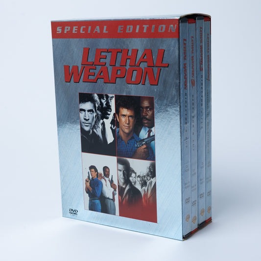 Lethal Weapon 1-4 - Special Edition DVD Box-Set mit Pappschuber - Top Zustand