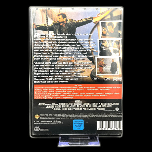Lethal Weapon 4 - Lethal Weapon - Inklusive Bonusmaterial - DVD - Gebraucht