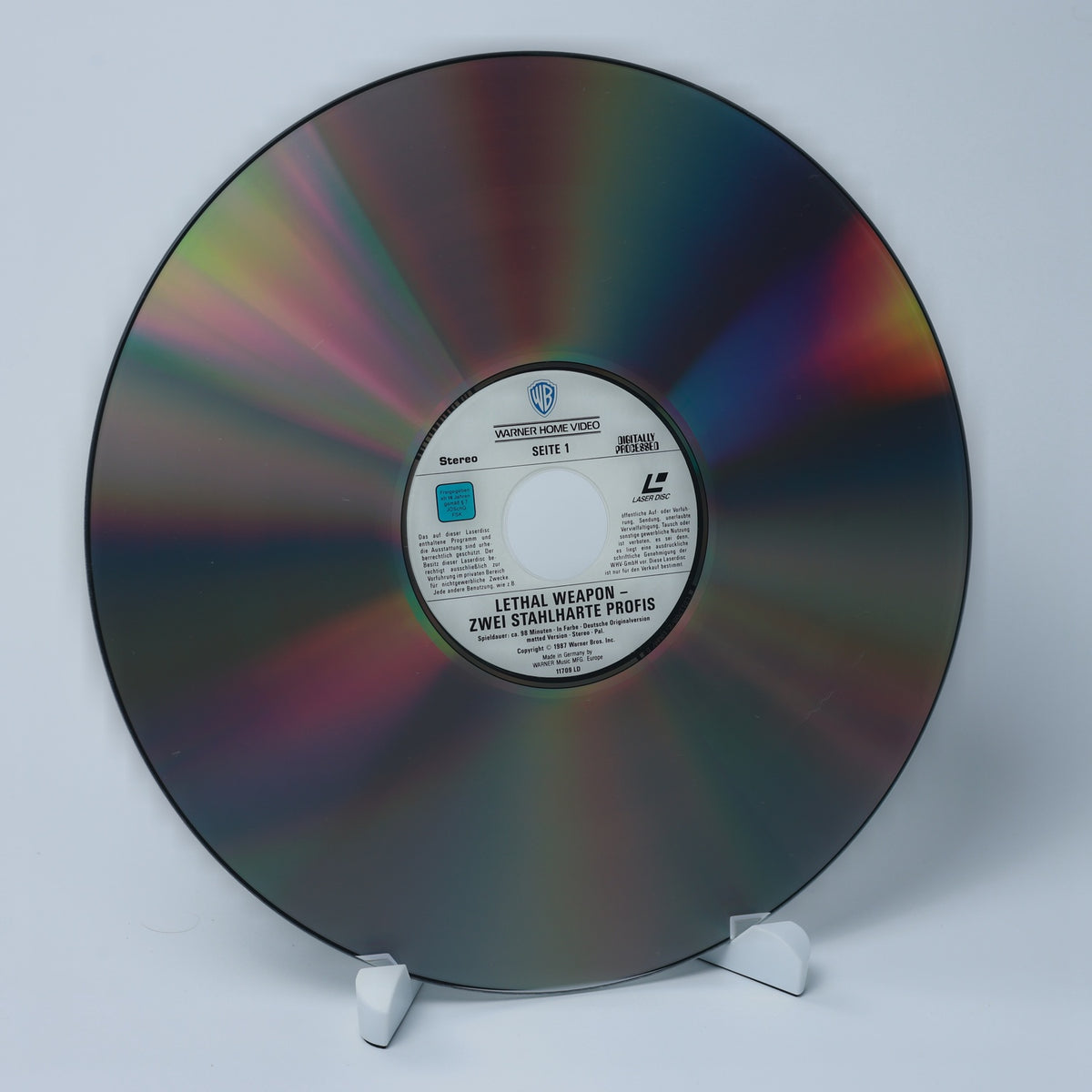 Lethal Weapon - Zwei Stahlharte Profis - LaserDisc 1987 - Zustand Sehr Gut
