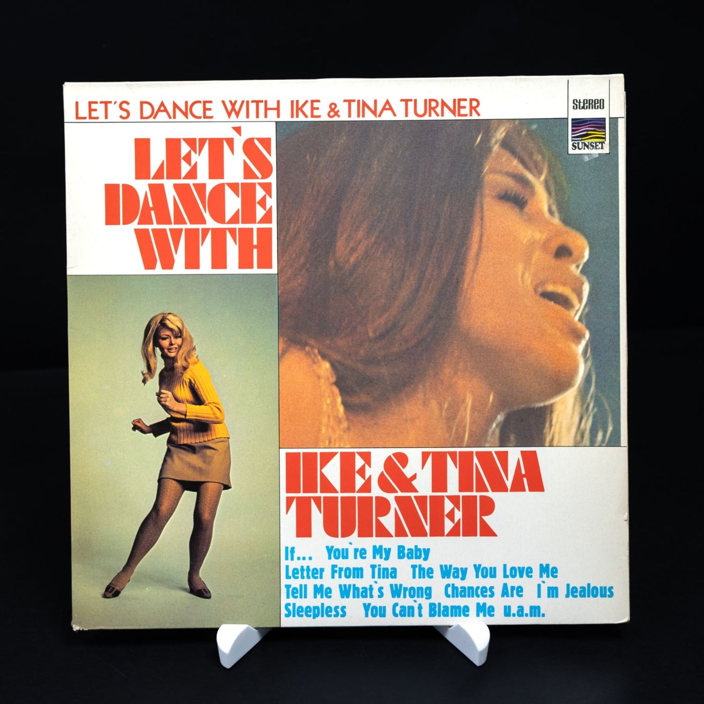 Let's Dance with Ike & Tina Turner - Vinyl LP Schallplatte - NM/VG+ - Gebraucht