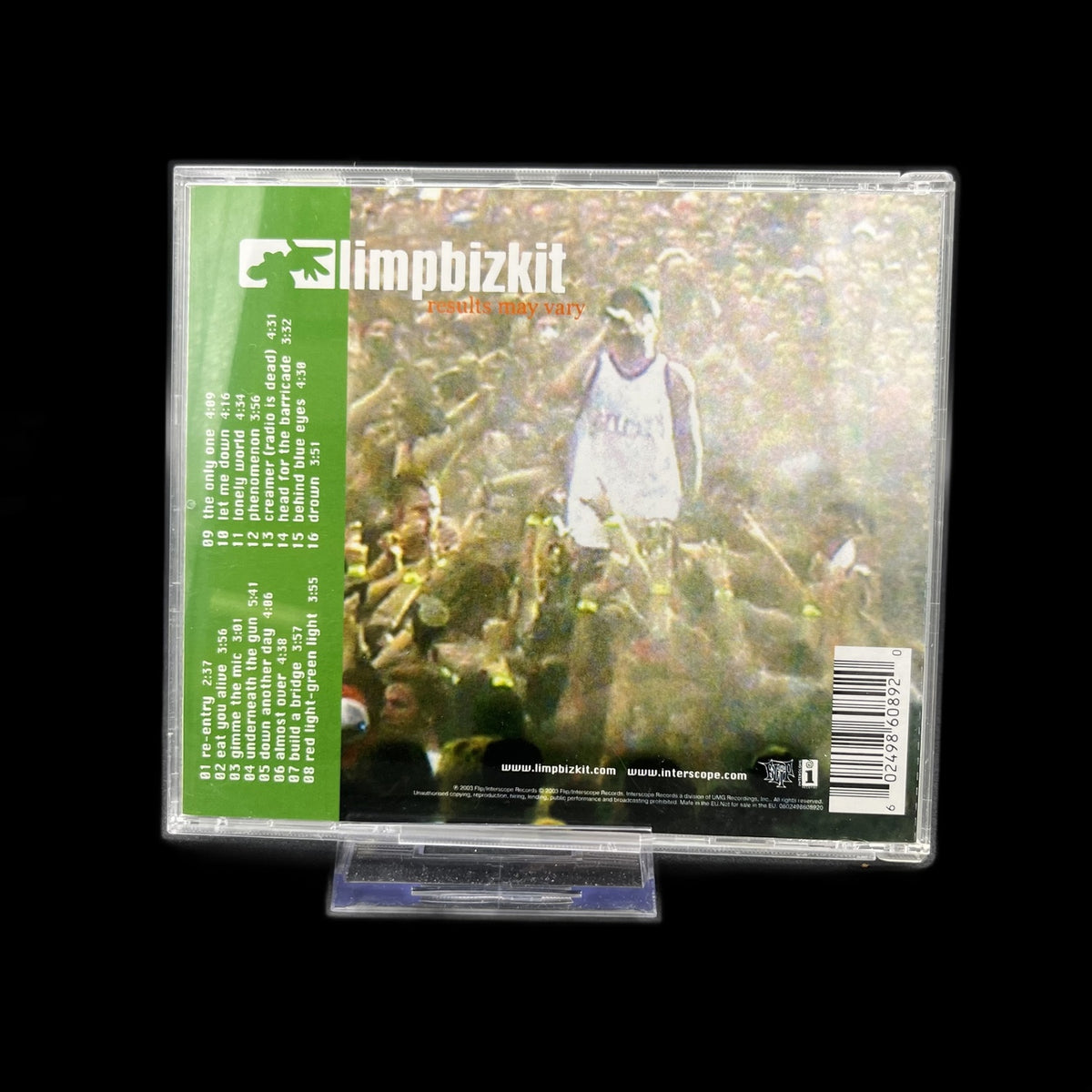 Limp Bizkit - Results May Vary - Rock - Musik-CD - Album - 2003 - Gebraucht
