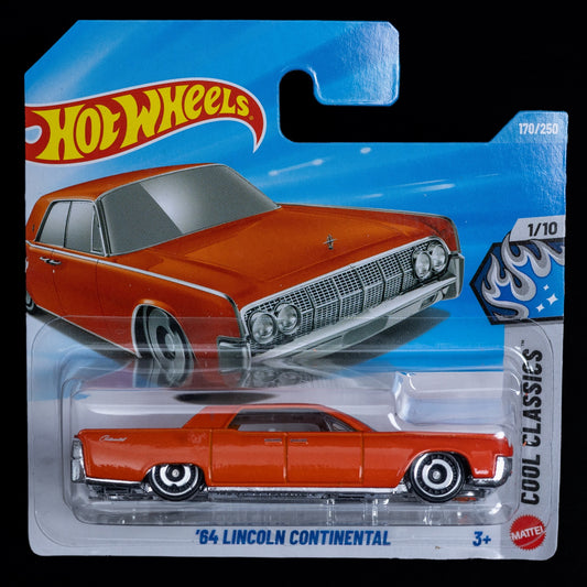 Lincoln '64 Lincoln Continental - Mattel - Cool Classics - 1/64 - PKW - Neu