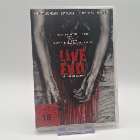 Live Evil - 2009 - Mit Ken Foree & Tiffany Shepis - DVD - Zustand Sehr Gut
