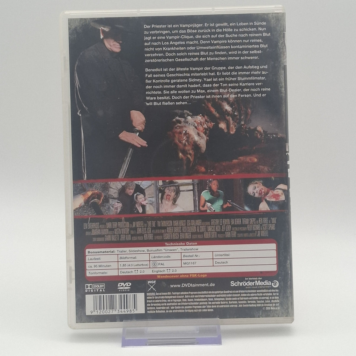 Live Evil - 2009 - Mit Ken Foree & Tiffany Shepis - DVD - Zustand Sehr Gut