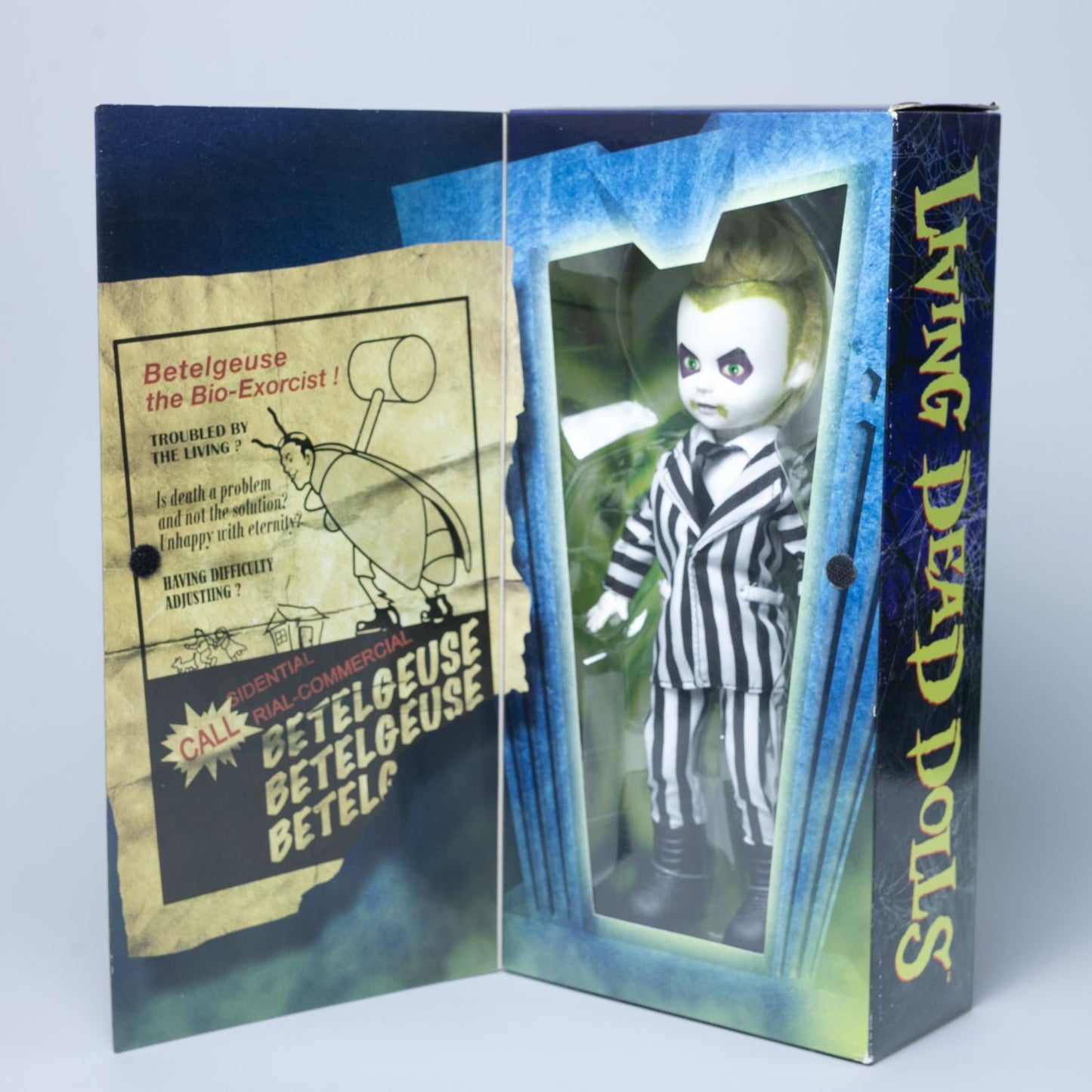 Living Dead Dolls: Beetlejuice / Betelgeuse Action Figur (2010) - Neu & OVP