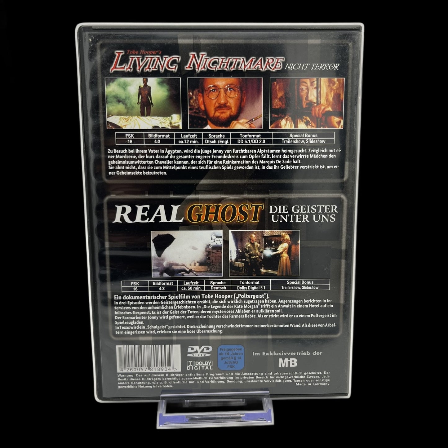 Living Nightmare - Real Ghost - 2 Filme auf einer DVD - DVD - Gebraucht