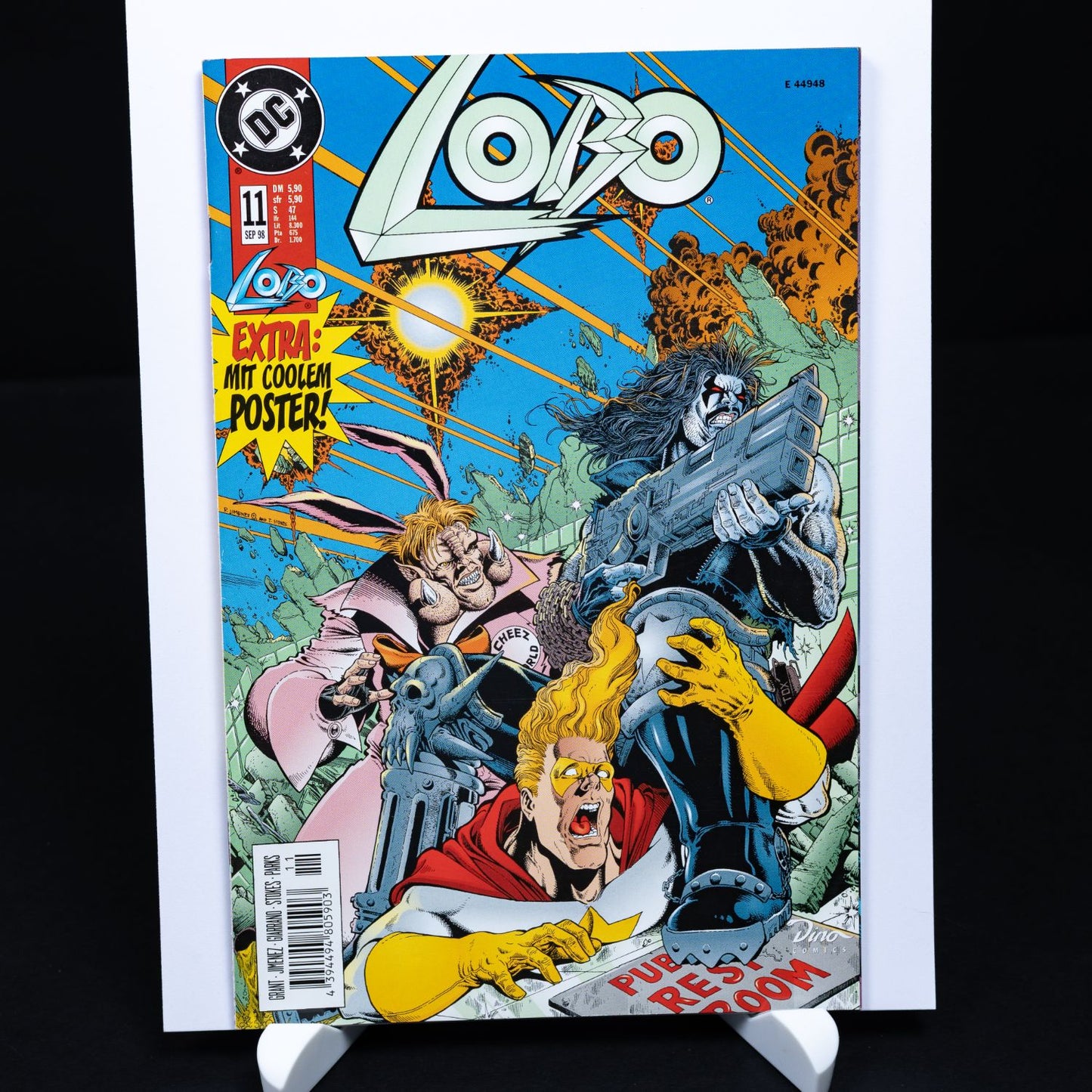 Lobo - Comic #11 (Sep 98) - Zwischenfall im Männerklo - Mit Poster - DE - Z 0-1