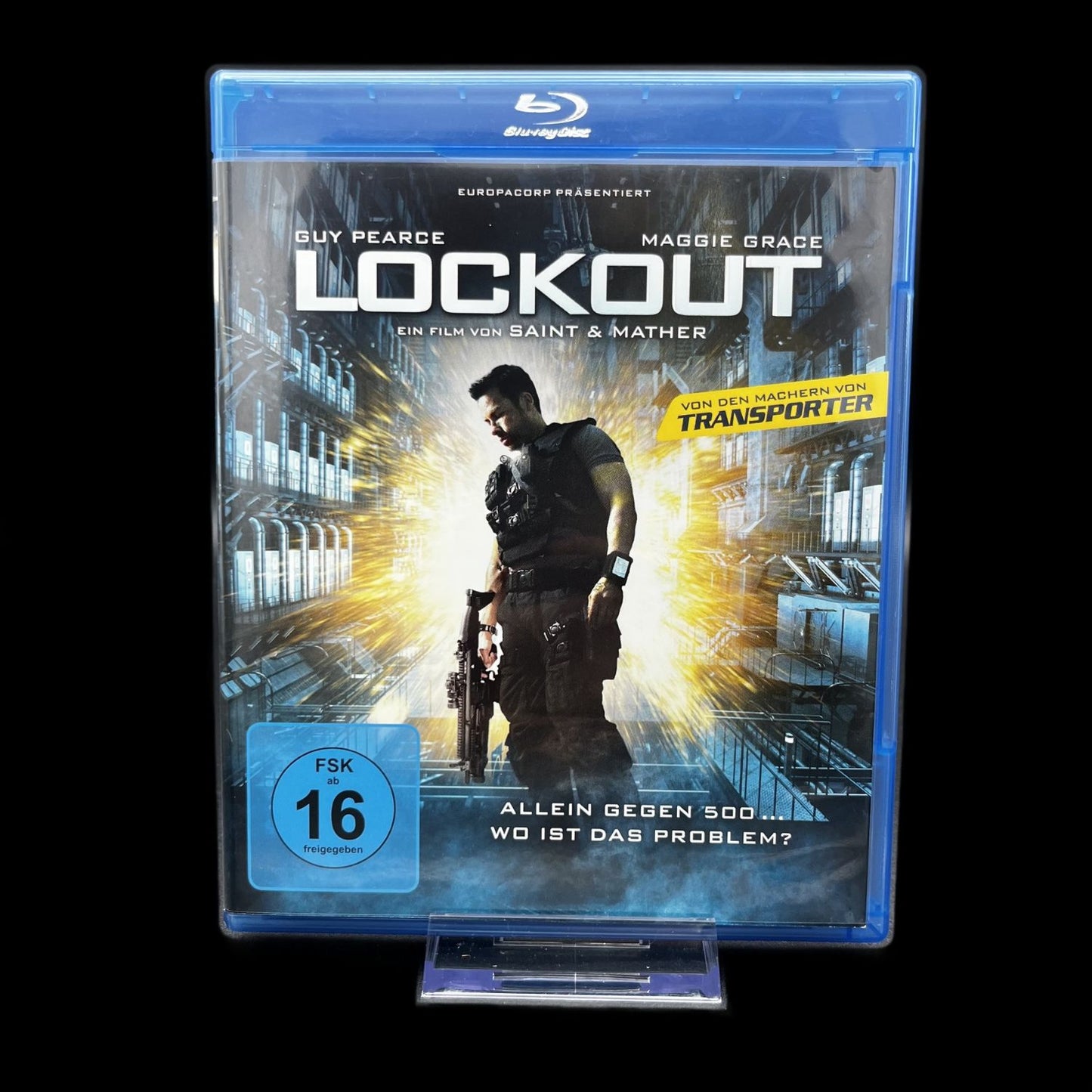 Lockout - Guy Pierce - Maggie Grace - Action Sci-Fi - Blu-Ray - Top Zustand