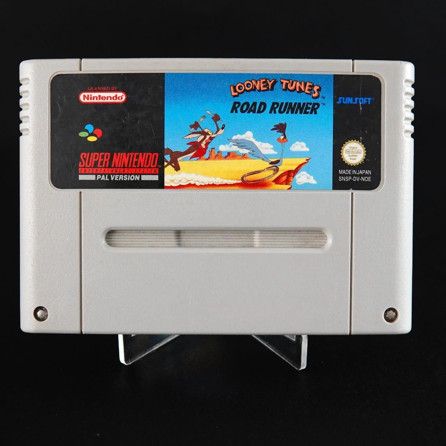 looney-tunes-road-runner-super-nintendo-snes-palde-nur-modul-zustand-gut-1 - Utopia Collectibles