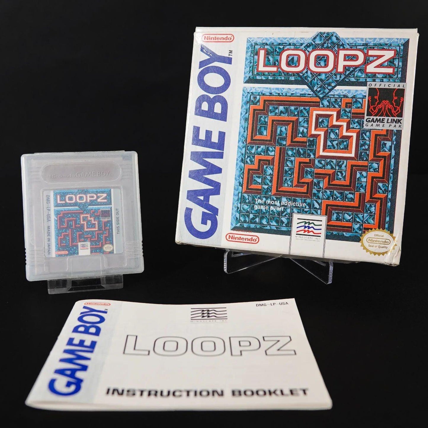 loopz-nintendo-game-boy-spiel-mit-ovp-anleitung-ntsc-us-zustand-gut-1 - Utopia Collectibles