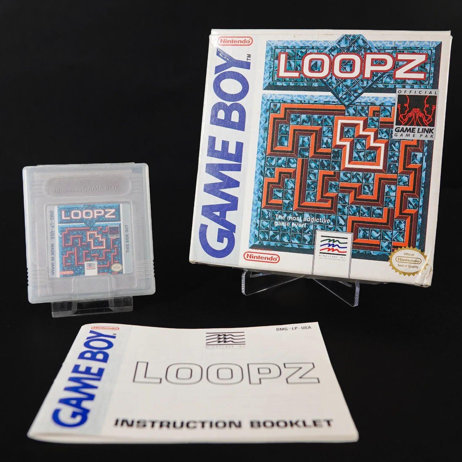 loopz-nintendo-game-boy-spiel-mit-ovp-anleitung-ntsc-us-zustand-gut-1 - Utopia Collectibles