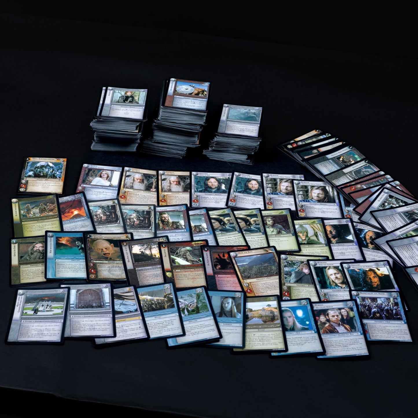 Lord of the Rings TCG - Sammlung ca. 500 Karten - Mit Rares + Foils + Promos