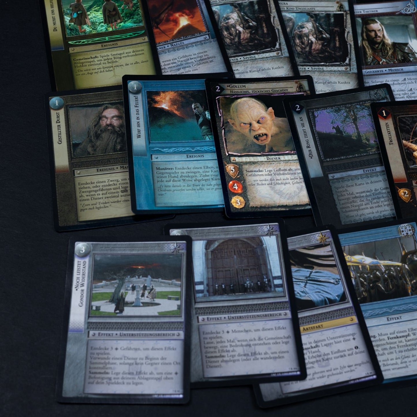 Lord of the Rings TCG - Sammlung ca. 500 Karten - Mit Rares + Foils + Promos
