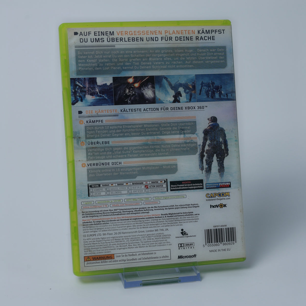 Lost Planet - Extreme Condition - Xbox 360 Spiel - CiB - PAL - Zustand Sehr Gut