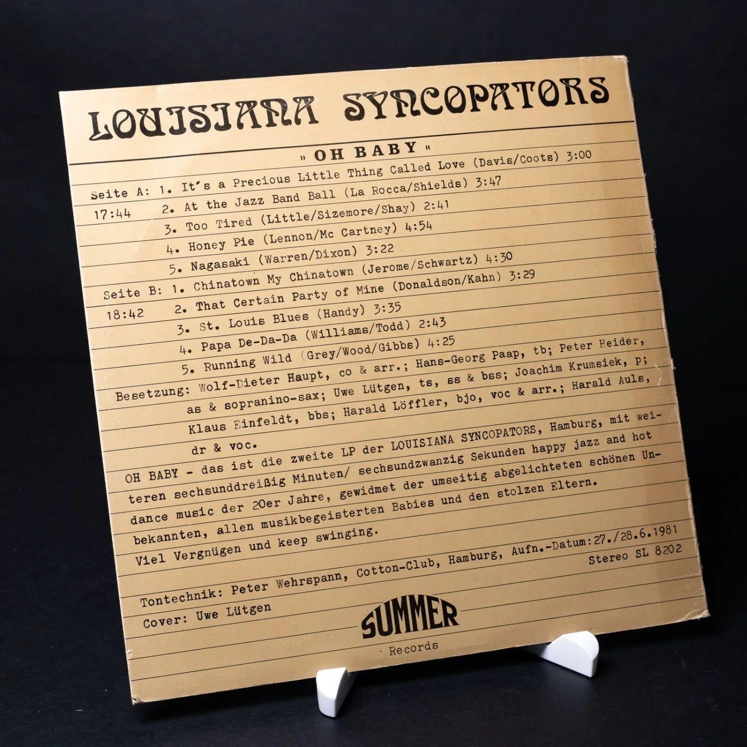 louisiana-syncopators-oh-baby-1982-vinyl-lp-12-schallplatte-nm-nm-6 - Utopia Collectibles