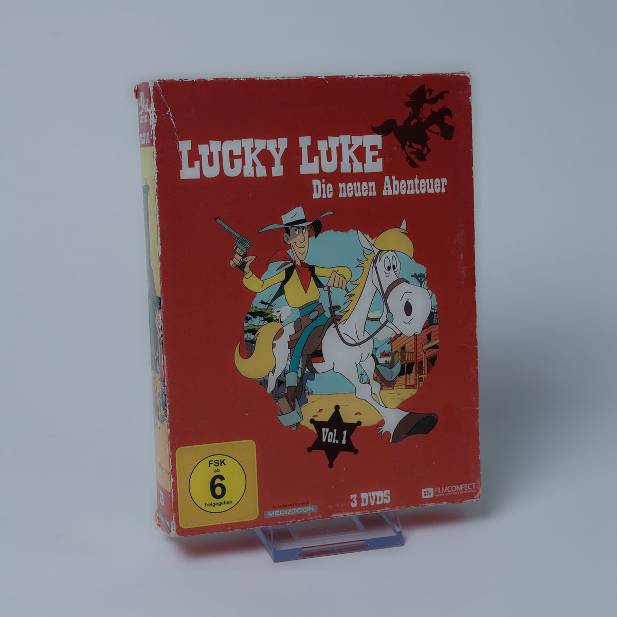 Lucky Luke - Staffel 1 - Die Neuen Abenteuer - DVD - Fernsehserie - Zustand Gut