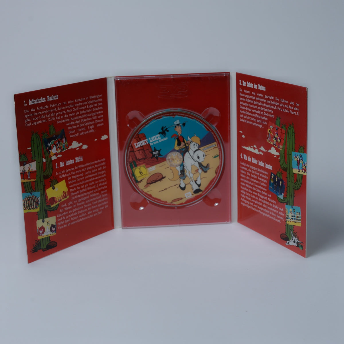 Lucky Luke - Staffel 1 - Die Neuen Abenteuer - DVD - Fernsehserie - Zustand Gut