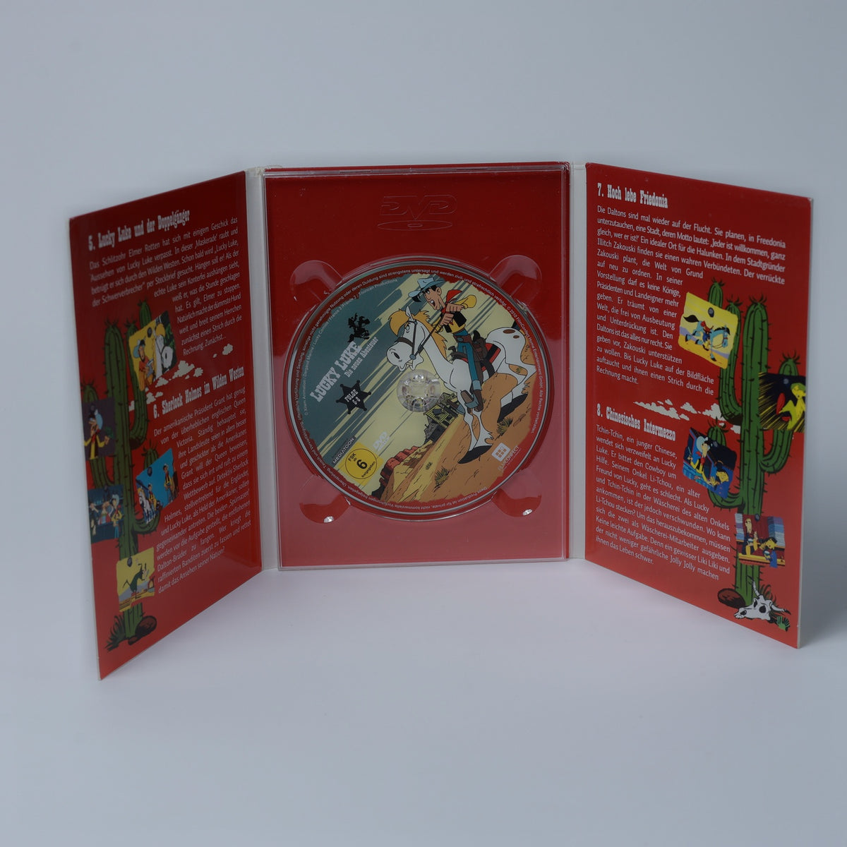 Lucky Luke - Staffel 1 - Die Neuen Abenteuer - DVD - Fernsehserie - Zustand Gut