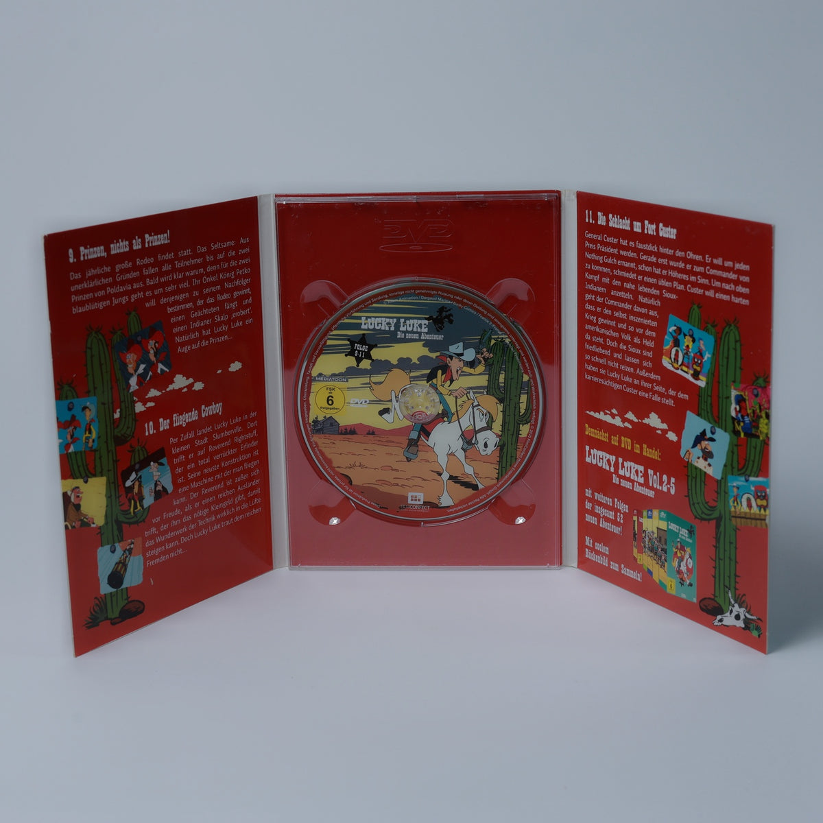 Lucky Luke - Staffel 1 - Die Neuen Abenteuer - DVD - Fernsehserie - Zustand Gut