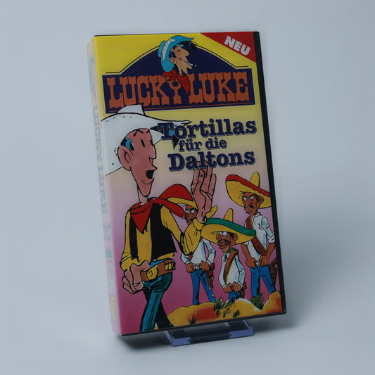 Lucky Luke - Tortillas für die Daltons - PAL - VHS - Film - Zustand Sehr Gut