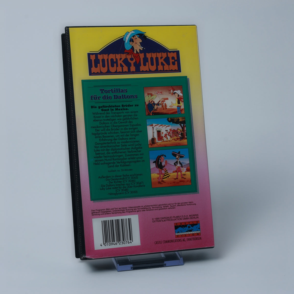 Lucky Luke - Tortillas für die Daltons - PAL - VHS - Film - Zustand Sehr Gut