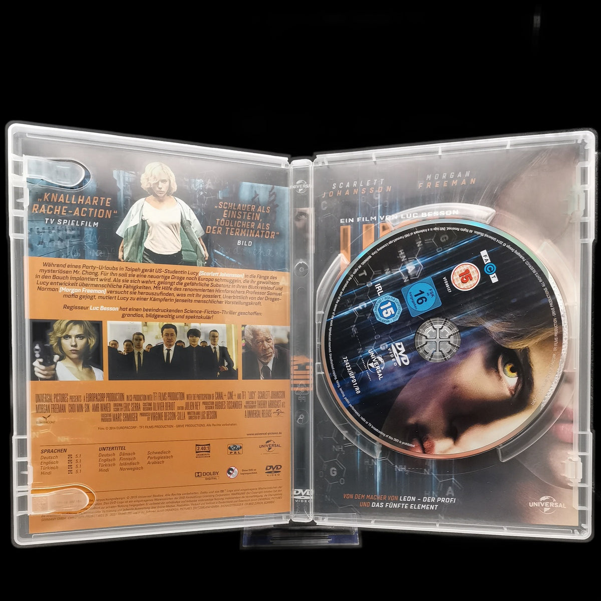 Lucy - mit Disc - Sci-Fi & Fantasy - DVD - Wissenschaft - Technologie - Sehr gut