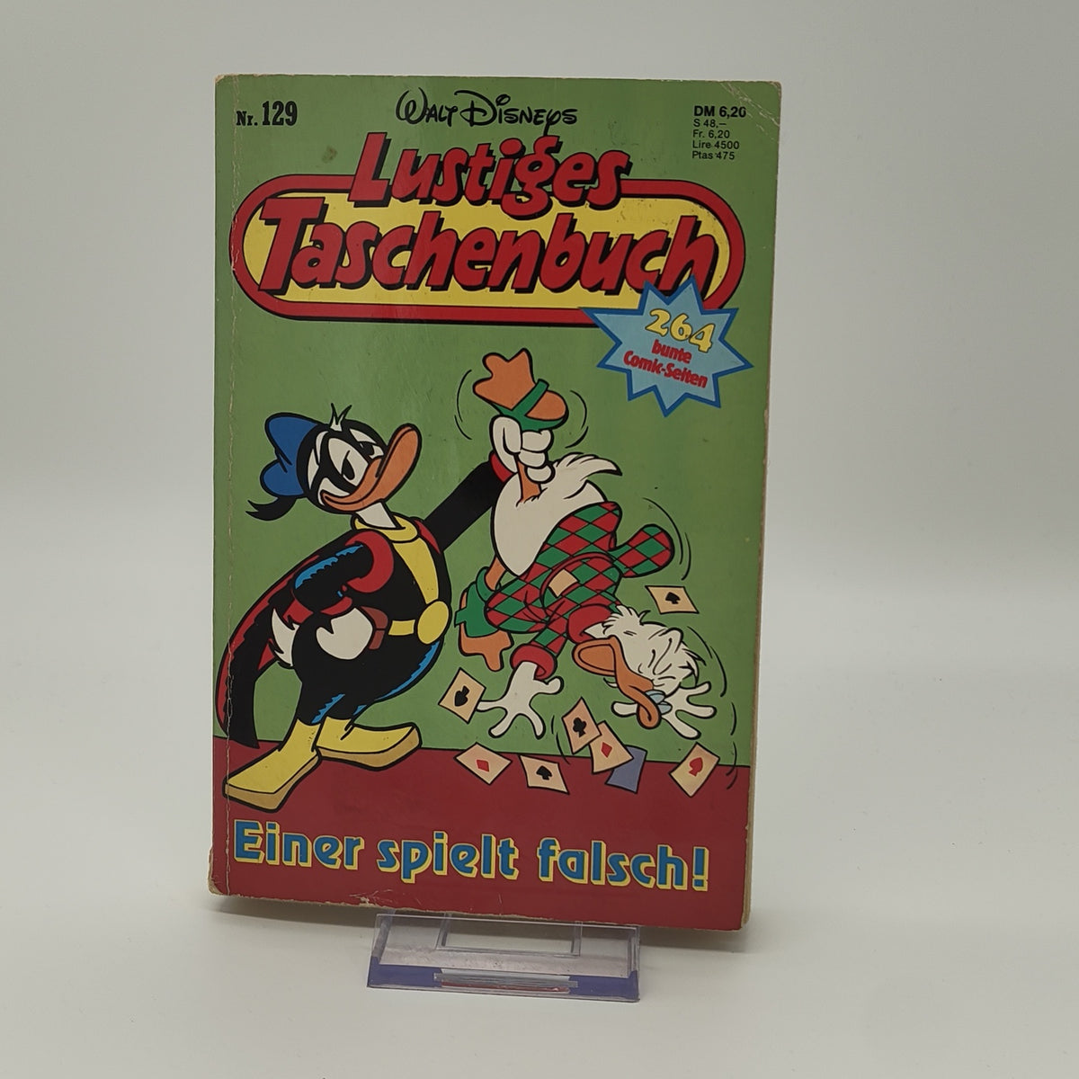 Lustiges Taschenbuch - Band 129 - 1989 - Donald Duck - Disney - Deutsch - Z 2