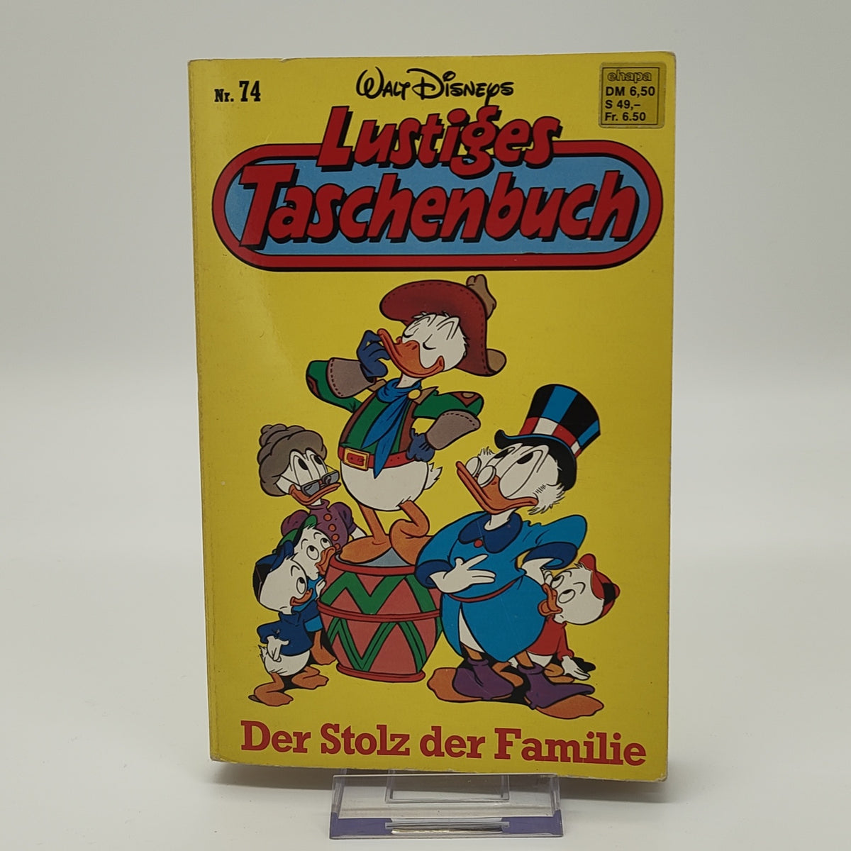 Lustiges Taschenbuch - Band 74 - 1983 - Donald Duck - Disney - Deutsch - Z 2-3