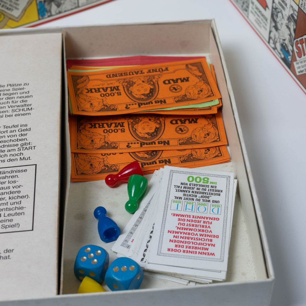 MAD - Das vernünftigste Spiel der Welt - Parker Erstauflage 1982 - Zustand Okay