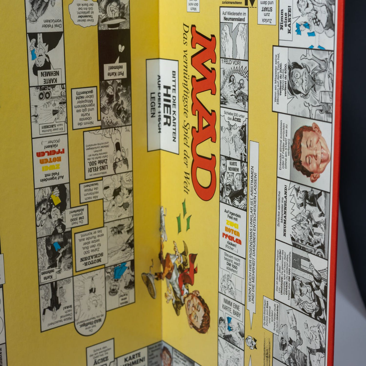 MAD - Das vernünftigste Spiel der Welt - Parker Erstauflage 1982 - Zustand Okay