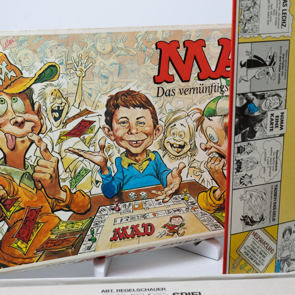 MAD - Das vernünftigste Spiel der Welt - Parker Erstauflage 1982 - Zustand Okay