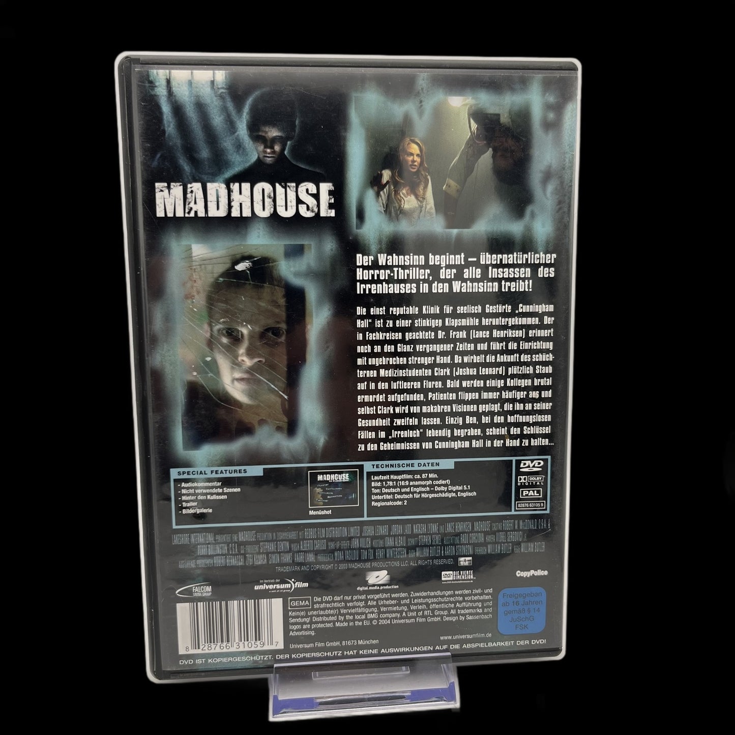 Madhouse - Mit Joshua Leonard - Jordan Ladd - Natasha Lyonne - DVD - Gebraucht