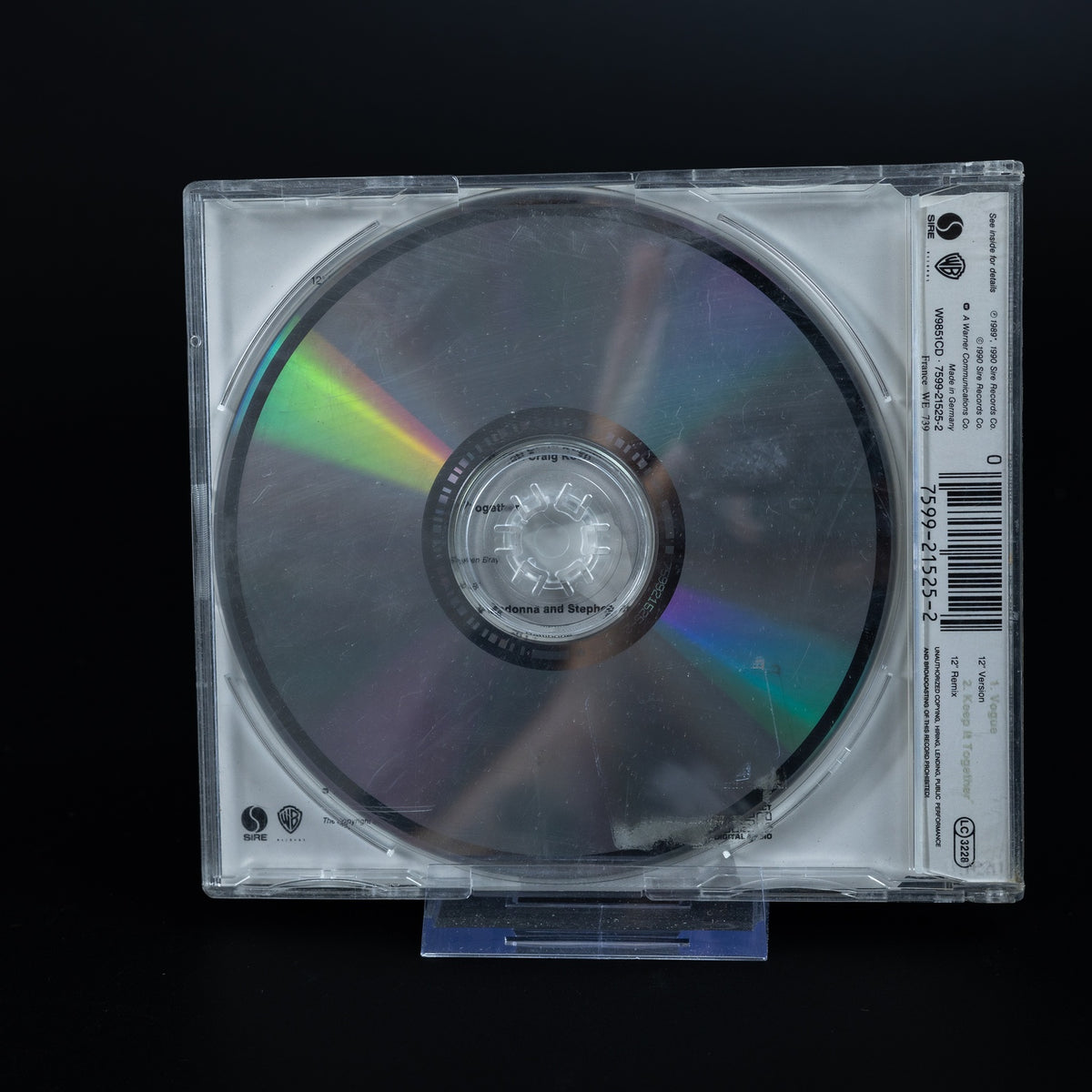 Madonna - Vogue - CD - Electronic - Single - VG+ / VG+