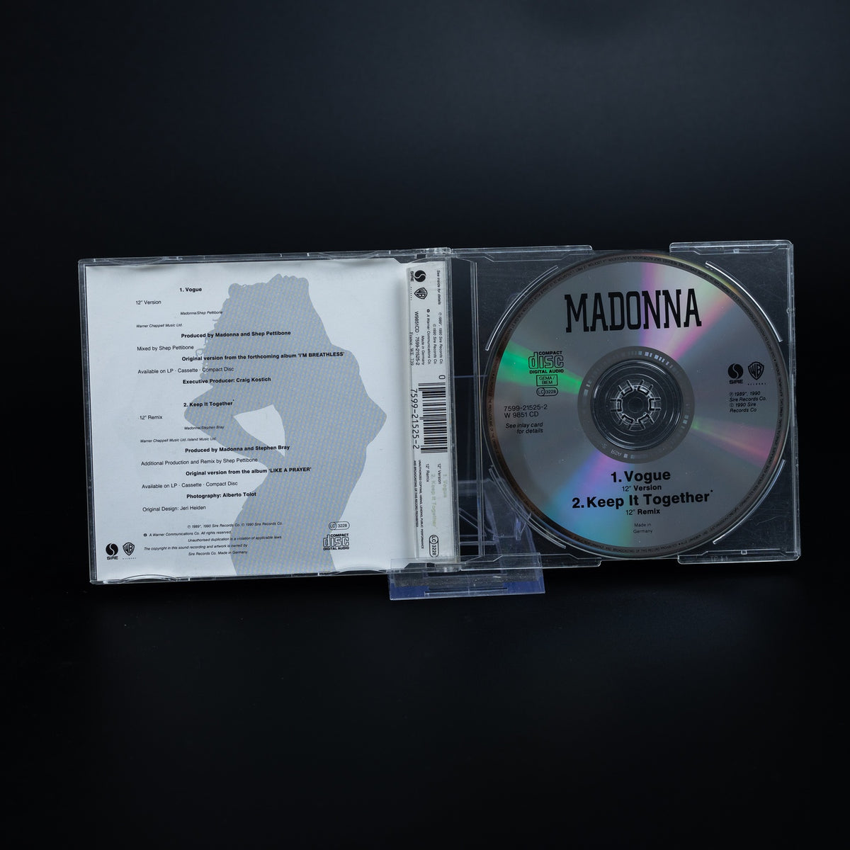 Madonna - Vogue - CD - Electronic - Single - VG+ / VG+