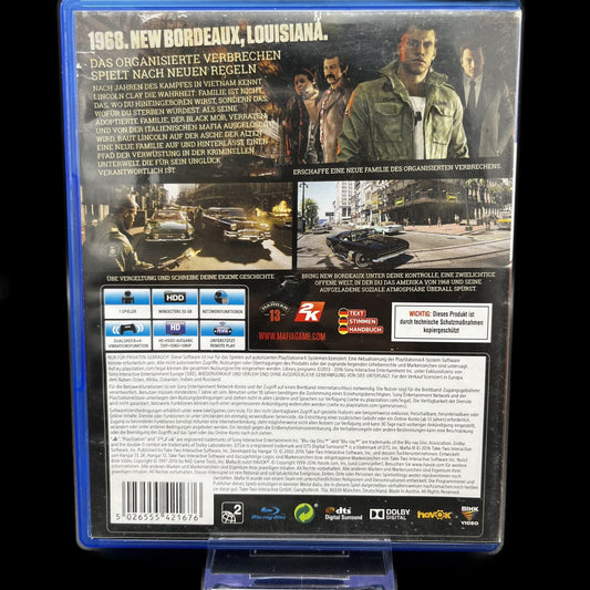 Mafia 3 - 2k Games - Action - Sony PS4 Playstation 4 - Sehr guter Zustand