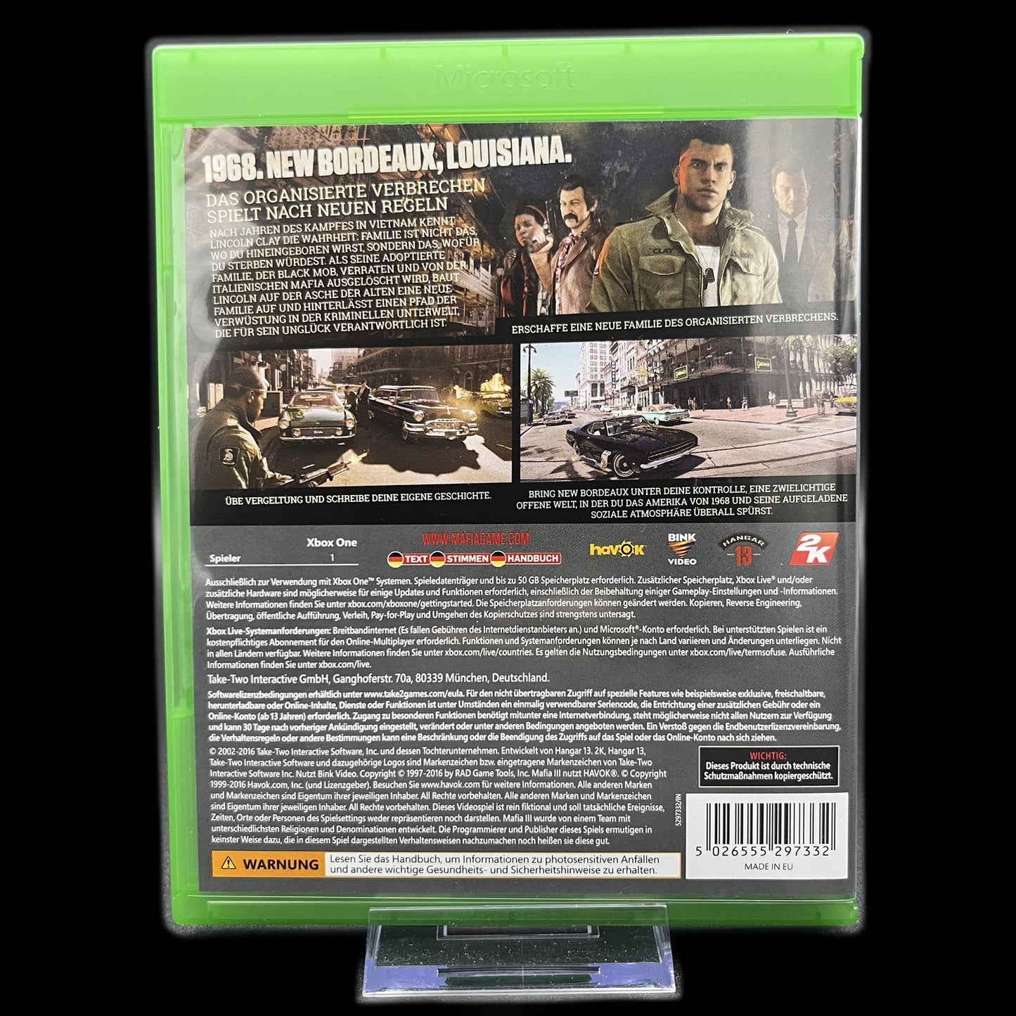 Mafia III - Xbox One - Action - PAL - deutsch - Complete in Box - Gebraucht