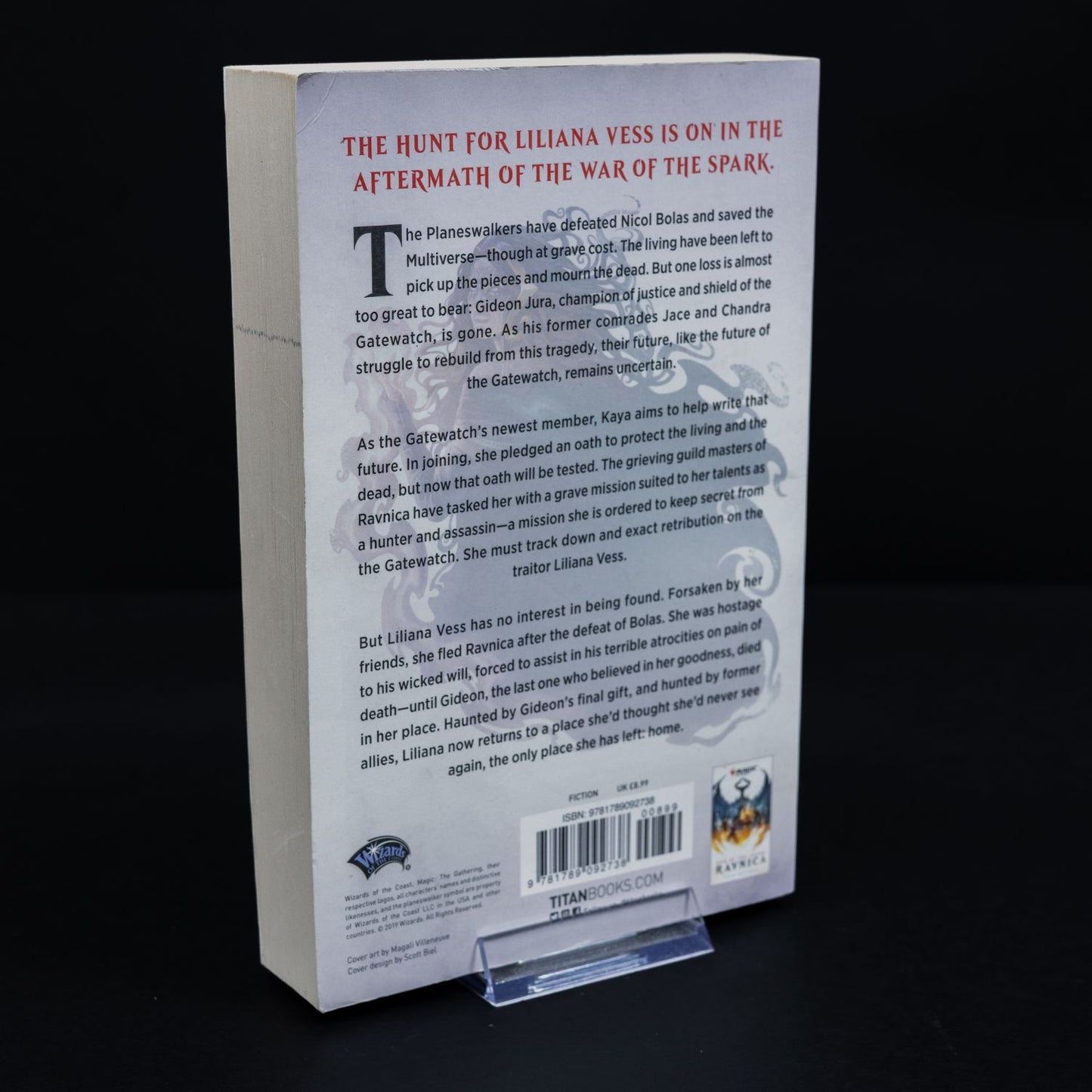 Magic The Gathering - Taschenbuch: War of The Spark - Forsaken - Englisch