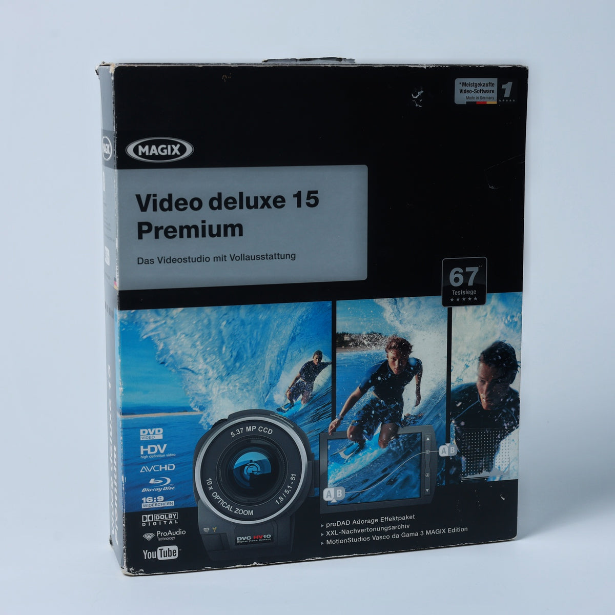 Magix Video Deluxe 15 Premium - Videobearbeitungssoftware - Zustand Sehr Gut