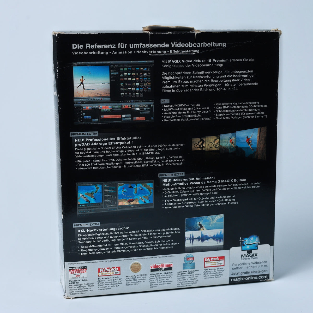 Magix Video Deluxe 15 Premium - Videobearbeitungssoftware - Zustand Sehr Gut