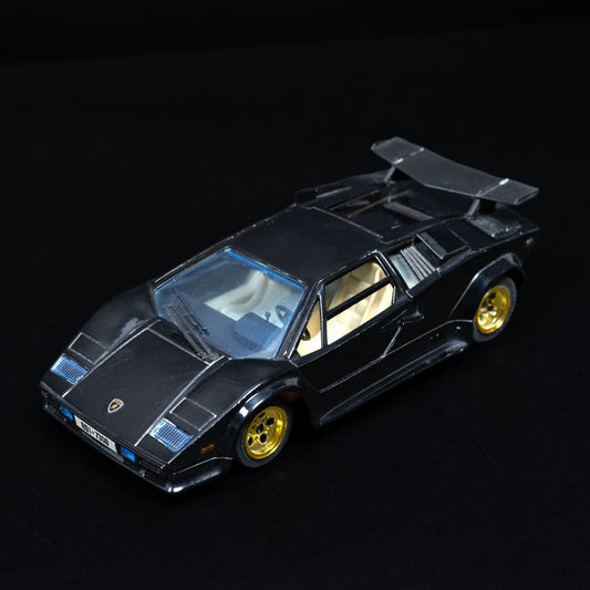 Majorette - Lamborghini cantach 5000 - Stand-Modell - Maßstab 1:24 - Schwarz