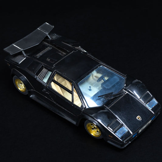 Majorette - Lamborghini cantach 5000 - Stand-Modell - Maßstab 1:24 - Schwarz