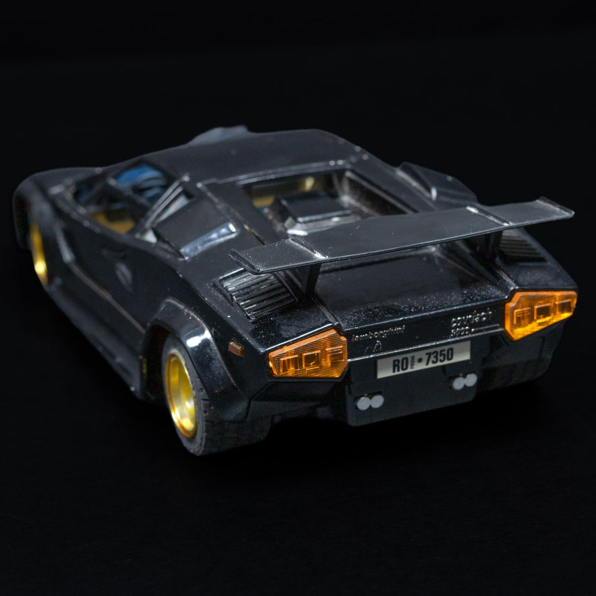 Majorette - Lamborghini cantach 5000 - Stand-Modell - Maßstab 1:24 - Schwarz