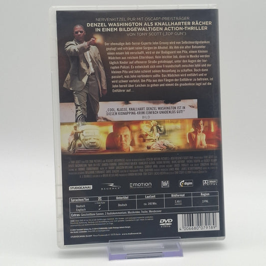 Man on Fire - Denzel Washington - Tony Scott - 2004 - DVD - Zustand Sehr Gut