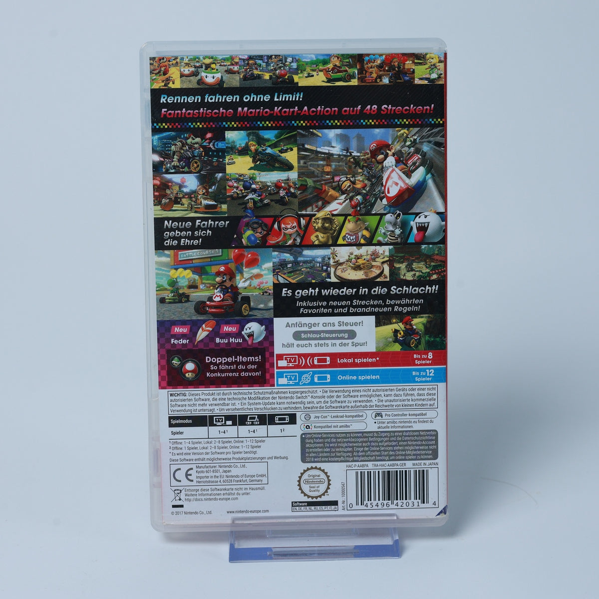 Mario Kart 8 Deluxe - Nintendo Switch Spiel - CiB - PAL - Zustand Sehr Gut