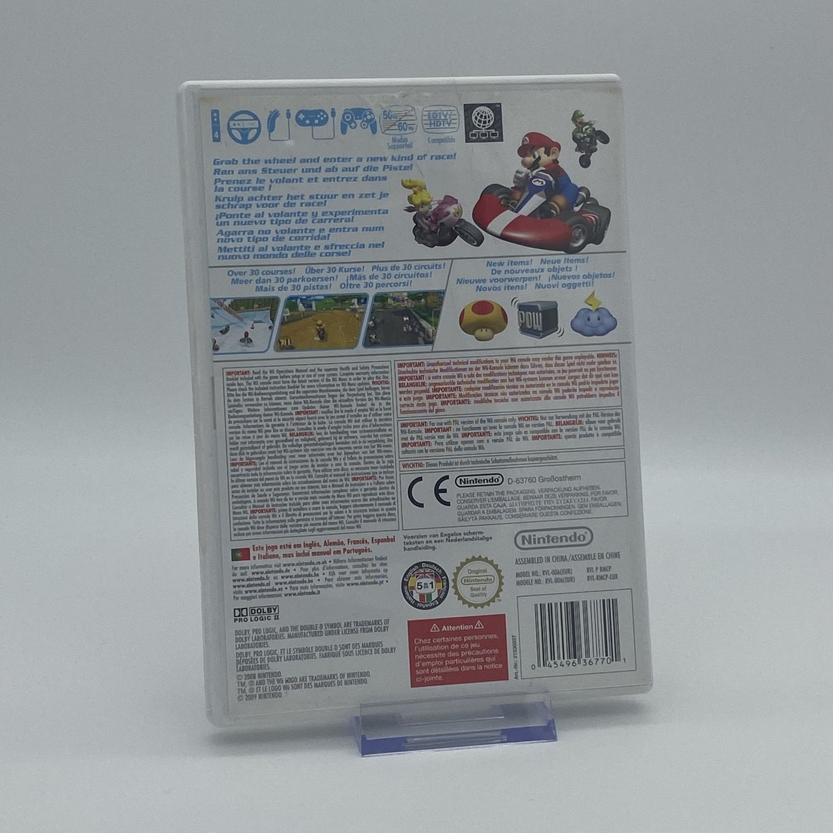 Mario Kart Wii - Nintendo Wii Spiel - CiB - PAL - Zustand Sehr Gut